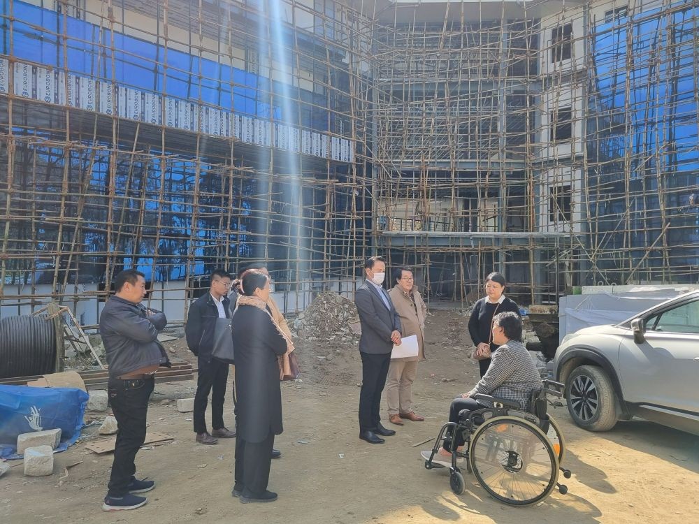 SCPD Nagaland inspected key Kohima Smart City projects on November 26, 2024, to ensure adherence to mandated accessibility specifications. (File Photo)